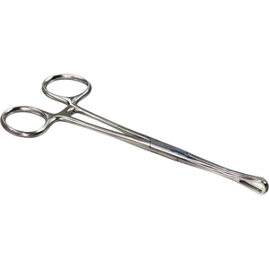 Fórceps de sujeción de esponja de acero inoxidable duradero para hospitales, clínicas y uso veterinario - Product Image 1