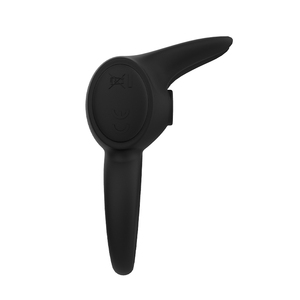 TOPARC Fabricante Negro 7 Modo de vibración Anillo de pene recargable Juguetes eróticos de pareja para hombres Anillo de pene de eyaculación retardada - Product Image 4