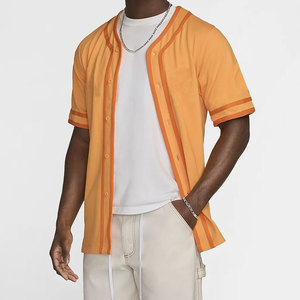 2024 hommes à manches courtes bouton complet maillot de Baseball en gros nouveauté maillot de Baseball à bas prix - Product Image 1