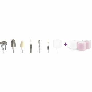 Set de Manicura Eléctrico Medisana MP 840 Blanco, Kit de 7 Piezas para el Cuidado de las Uñas, Cortaúñas de Plástico, Mínimo 5 Piezas - Product Image 3