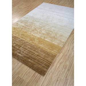 Tapis en laine et viscose tufté à la main, style oriental doux, couleur or, pour la décoration intérieure, salle à manger, cuisine, usage extérieur - Tnq-3238 - Product Image 2