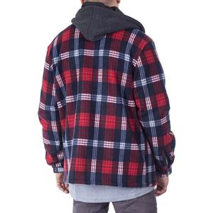 High Quality <b>Men's</b> <b>Flannel</b> <b>Jackets</b> for <b>Men</b> Big and Tall Zip up Winter Pockets <b>Jacket</b> Hoodies for <b>Men</b> Hooded Fleece Shirt <b>Jacket</b> - Product Image 2