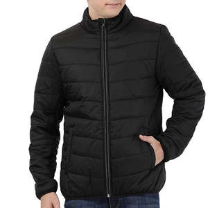Nouvelle saison, prix d'usine, vestes matelassées pour hommes, fermeture éclair, veste matelassée d'hiver avec design personnalisé, service OEM - Product Image 1