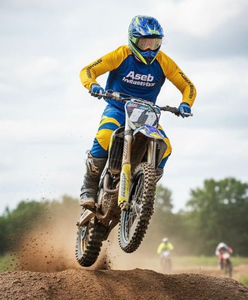 Kit de motocross sur mesure, vente en gros de pantalon et de maillot de motocross pour la course tout-terrain, combinaison de course de motocross, équipement MX - Product Image 1