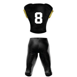 Uniforme de Football Américain Nouveau Style Uniforme de Football Américain Couleur Unie Nouvelle Arrivée Sublimation Football Américain - Product Image 3