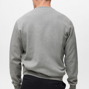 Sudadera de Diseño Pullover para Hombre, Mangas Largas, para Uso en Exteriores, con Diseño de Logotipo Personalizado, Color Informal, para Pedidos al por Mayor - Product Image 4