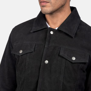 แจ๊กเก็ตหนังแท้สำหรับผู้ชายเสื้อแจ็คเก็ตหนังแท้สำหรับ2025ออกแบบได้ตามต้องการเครื่องแต่งกายแนวสตรีทแฟชั่นสำหรับนักขี่จักรยานขายส่ง - Product Image 6