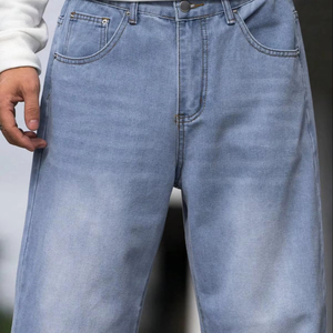 Jeans de Mezclilla para Hombre, Hechos a Medida en Fábrica, de Alta Calidad, Populares, Pantalones de Mezclilla Rectos - Product Image 3