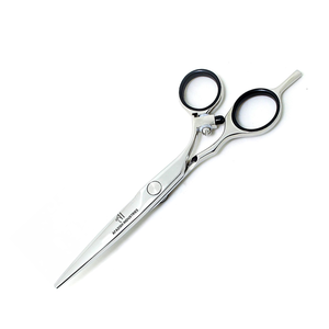 Tijeras de corte de pelo de salón profesional de gran oferta y tijeras de peluquería de belleza con anillos negros para estilista - Product Image 3