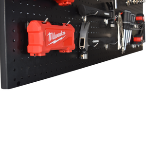 Vente en gros de carton à chevilles en métal noir mural personnalisé OEM emballage de boîte de garage pour entrepôt de l'industrie sidérurgique avec revêtement en poudre - Product Image 6