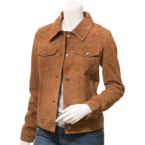 Chaquetas de Satén para Mujer, de Cuero, para Otoño/Invierno, Nuevas Llegadas 2025, de Alta Calidad, Impermeables, Servicio OEM - Product Image 1