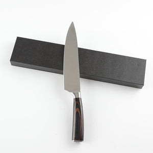 Pedidos a granel personalizados al por mayor, servicio OEM y ODM, cuchillo de chef afilado de acero inoxidable con alto contenido de carbono para cocina profesional con mango - Product Image 6
