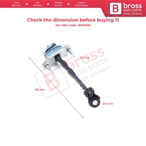 บานพับประตูหน้า BDP1691สายรัดห้ามล้อสำหรับ Impreza MK5 GK GT XV crosstrek MK2 GT 61124FL001 G24 - Product Image 5