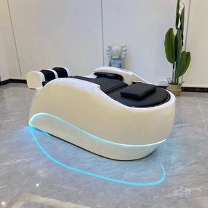 เก้าอี้นวดแชมพูไฟฟ้าอัตโนมัติหรูหราทันสมัยสำหรับร้านเสริมสวยหรือร้านตัดผม - Product Image 6