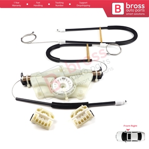 Juego de Reparación de Elevalunas Eléctrico BWR413, Puerta Delantera Derecha para Fabia MK1 1999-2008, 4/5 Puertas, Praktik Van 6Y1837462 - Product Image 3