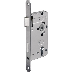 Cerradura de Embutir para Puertas Interiores 415 PZW 20/55/72/8mm DIN Izquierda Acero Inoxidable Redondeada Clase 2 Fundición a Presión de Zinc para Muebles - Product Image 1