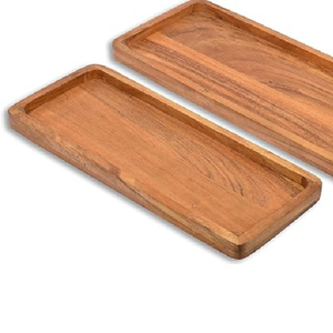Meilleure vaisselle en bois de haute qualité, plateau de service de table au design moderne et vintage pour les fêtes de mariage à la maison à des prix abordables - Product Image 4