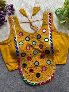 Festival Wear Rayon Cotton With Mirror Work Blouse Fabricant et fournisseur de Surat au prix de gros - Product Image 6