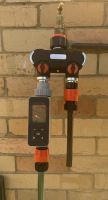 Programmateur d'arrosage automatique de jardin, minuterie, électrovanne pour arroseur extérieur, tuyau et irrigation