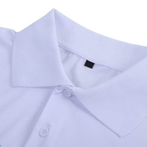 Polos personalizados de algodón orgánico 100% para hombre con logotipo bordado, Camiseta de piqué suave de verano, camiseta Polo de alta calidad para hombre - Product Image 5