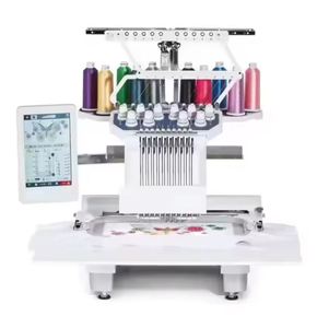 Máquina de Bordar Computarizada de 15 Agujas, de Una Cabeza, Plana, de Alta Velocidad, con Pantalla Táctil, para Prendas y Textiles - Product Image 3