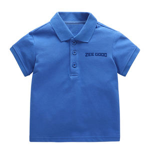Polos para niños de alta calidad al por mayor, camisas polo para hombres antiarrugas de manga corta 100% algodón disponible en todos los colores, tallas disponibles - Product Image 1