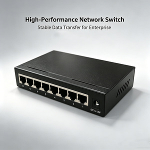 Commutateur <span class=keywords><strong>Ethernet</strong></span> Boîtier métallique Gigabit 8 ports Commutateur 10/100/1000M - Product Image 1