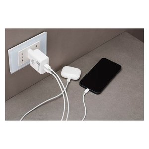 Cargador USB Tipo-C DUAL CHARGER 35W Power Delivery Blanco ACHIPHUSB2PD35WW - Product Image 3