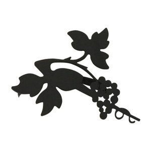 2025 fer métal rond de serviette avec feuille Design émail fini porte-serviettes pour les dîners stockés vaisselle décoration - Product Image 4