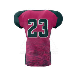 Uniforme de football américain sur mesure à séchage rapide vêtements de sport uniforme de football américain de couleur unie - Product Image 5