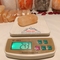 JOBAK Sel rose de l'Himalaya pur 100% d'origine pakistanaise Pierre de bain naturelle sculptée Savon minéral certifié ISO Qualité supérieure