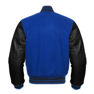 High Quality Breathable College <b>Baseball</b> <b>Jacket</b> with Chenille Embroidery Custom Logo Stand Collar <b>for</b> Winter Varsity Letterman - Product Image 2