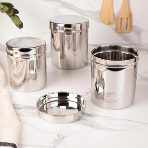 Almacenamiento de acero inoxidable seguro y elegante de acero abovedado para todos los usos Cerradura de brillo Acero inoxidable elegante - Product Image 3