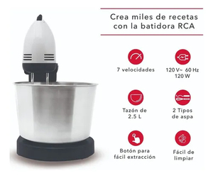 Batidora de Pedestal Rca 2 en 1 Rc-67ss Color Gris - Product Image 2