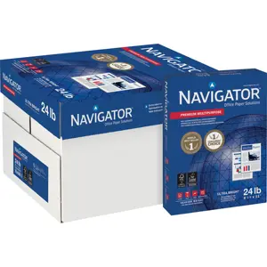 กระดาษสําเนา NAVIGATOR A4 คุณภาพดีที่สุด กระดาษสําเนา A4 70 แกรม 500 แผ่น / ซัพพลายเออร์กระดาษ GSM A4 80 แผ่น