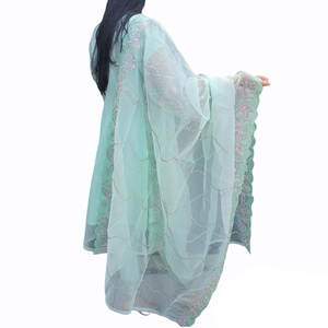 Fashionable Custom <b>Lady</b> Polyester Ruffle Maxi <b>Dress</b> Long Sleeve Embroidered Party <b>Dress</b> Pakistani/Indian Style Fashionable <b>Suit</b> - Product Image 2