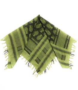 Écharpe arabe 100% coton de haute qualité, foulard tactique désert Keffiyeh en plein air coupe-vent, Shemagh à bas prix de gros - Product Image 4