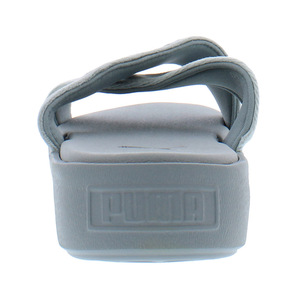 Chaussures plates en velours Puma pour femmes, couleur : Quarry, 100% authentiques - Product Image 4