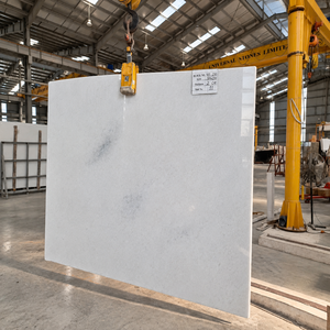 Losas de Mármol Blanco Cristalino A12 de Son Vietnam Marble - Pulido y Cortado a Medida para Pisos, Revestimiento de Paredes, Cocina, Hotel, Oficina |   40x40cm - Product Image 2
