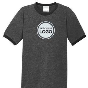 Bella Canvas Ringer T Shirt Crew Neck T Shirt Pre Shrunk Soft Fitted Premium Tee Mens Unisex Ringer CVC T Shirts - Product Image 1