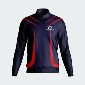 Veste à fermeture éclair légère et respirante de sport décontractée pour hommes manteau de fitness coupe-vent style streetwear veste pour hommes - Product Image 3