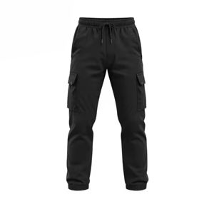 กางเกงคาร์โก้ขายาวสำหรับผู้ชายมีกระเป๋า6ชิ้นกางเกงยืดได้หลายสีกันยับกางเกงสำหรับผู้ชาย - Product Image 6