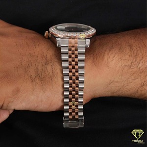 นาฬิกาเพชรแนวฮิปฮอปสุดหรูสำหรับใส่ในที่ทำงานและใช้ในชีวิตประจำวัน - Product Image 2