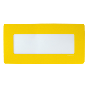 LongLife Trasparente - Marcatura del Pavimento Finestra del Pavimento, autoadesivo 1/2 DIN A4, Giallo, 10 pz. / Confezione.- LG- - Product Image 1