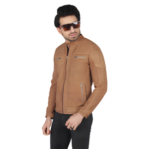 Brown <b>Leather</b> <b>Jacket</b> Men Women Cowhide Genuine Full Grain Motorcycle Biker Bomber Coat Trench <b>Blazer</b> Vest Sherpa Fur OEM Service - Product Image 2
