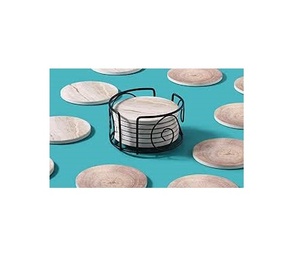 <b>Metal</b> coaster <b>Holder</b> Restaurant Coffee Table coaster <b>Holder</b> Stand at Lowest Price - Product Image 5