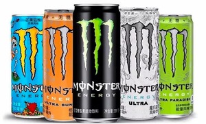 Boisson énergisante Monster Fresh de qualité supérieure, faible en glucides, sans sucre, certifiée halal, à base d'eau avec des additifs sans sucre - Product Image 5