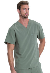 Haut et chemise à récurer de style col en V classique personnalisés costumes de récurage médicaux uniforme d'hôpital hommes grande taille uniforme d'hôpital pour hommes - Product Image 2