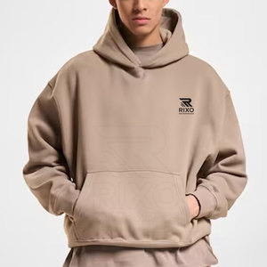 Nueva llegada de calidad superior de invierno de los hombres de gran tamaño sudaderas con capucha Casual desgaste transpirable cómodo hombres de gran tamaño sudaderas con capucha para adultos - Product Image 2