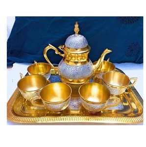 100% Pure Metal Copper <b>Kettle</b> Coffee & <b>Tea</b> Sets Modern Luxury Design for Home Hotel Kitchen Wedding Use - Product Image 4